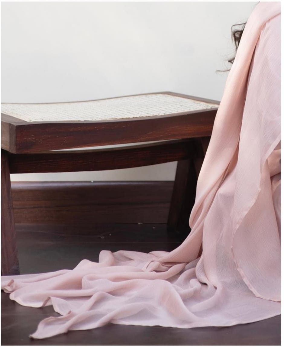 Light Plum Stitched Dress