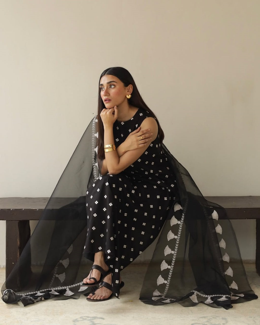 Black & White Full Sleeves |3-piece