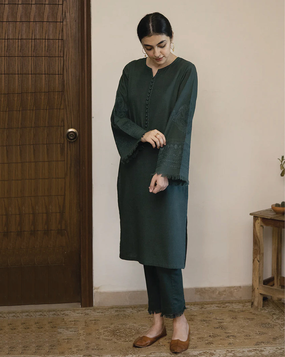 Empire Green | 2-Piece Stitched Suit