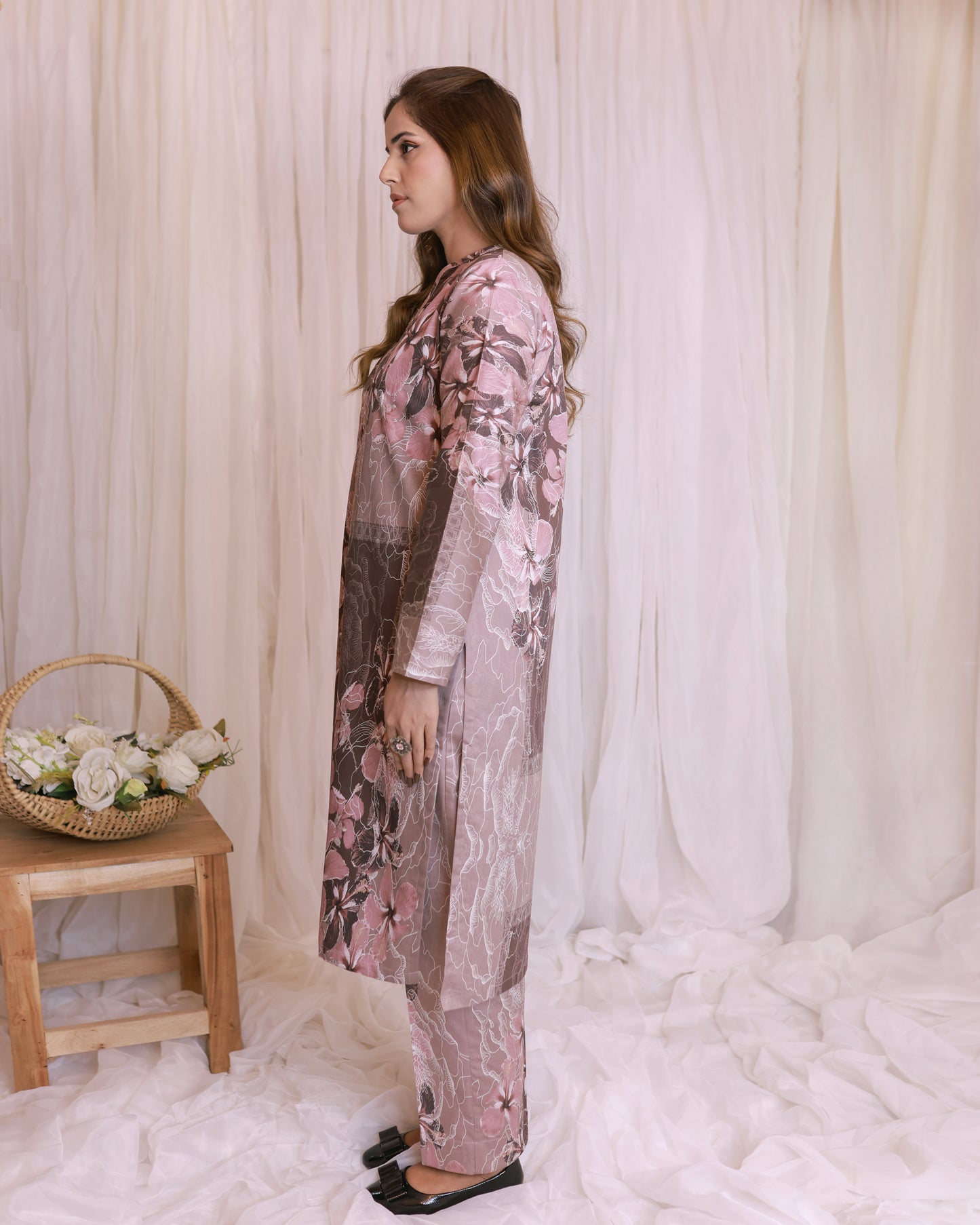 Khaddar 2-piece Stitched Dress