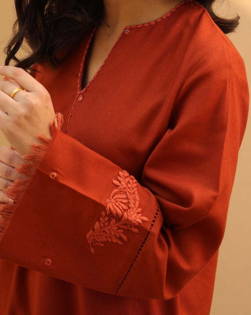 CORAL | 3-pc stitched outfit