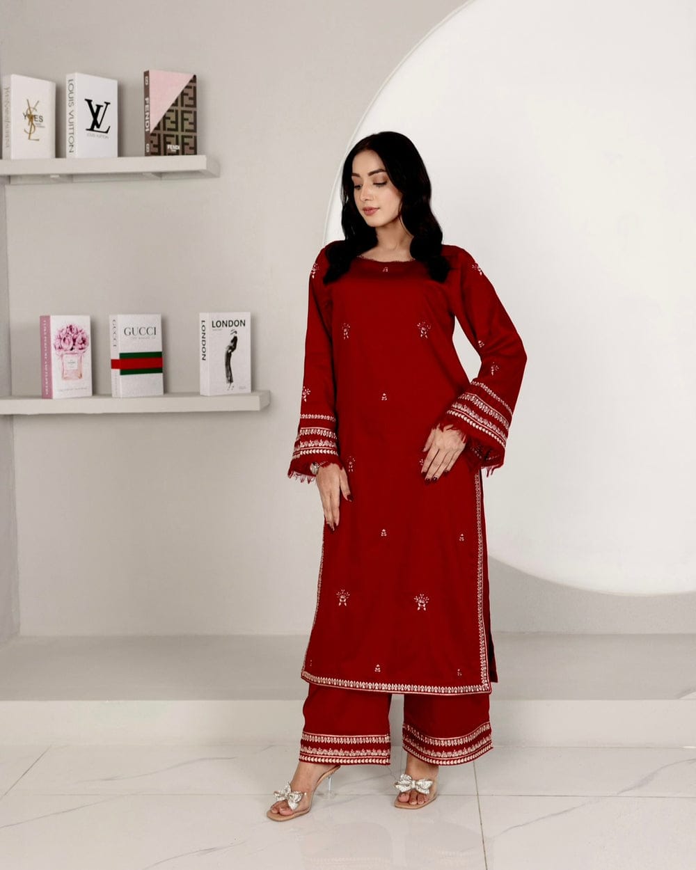 Mohagany – A Symbol of Elegance 2-Piece stitched Suit