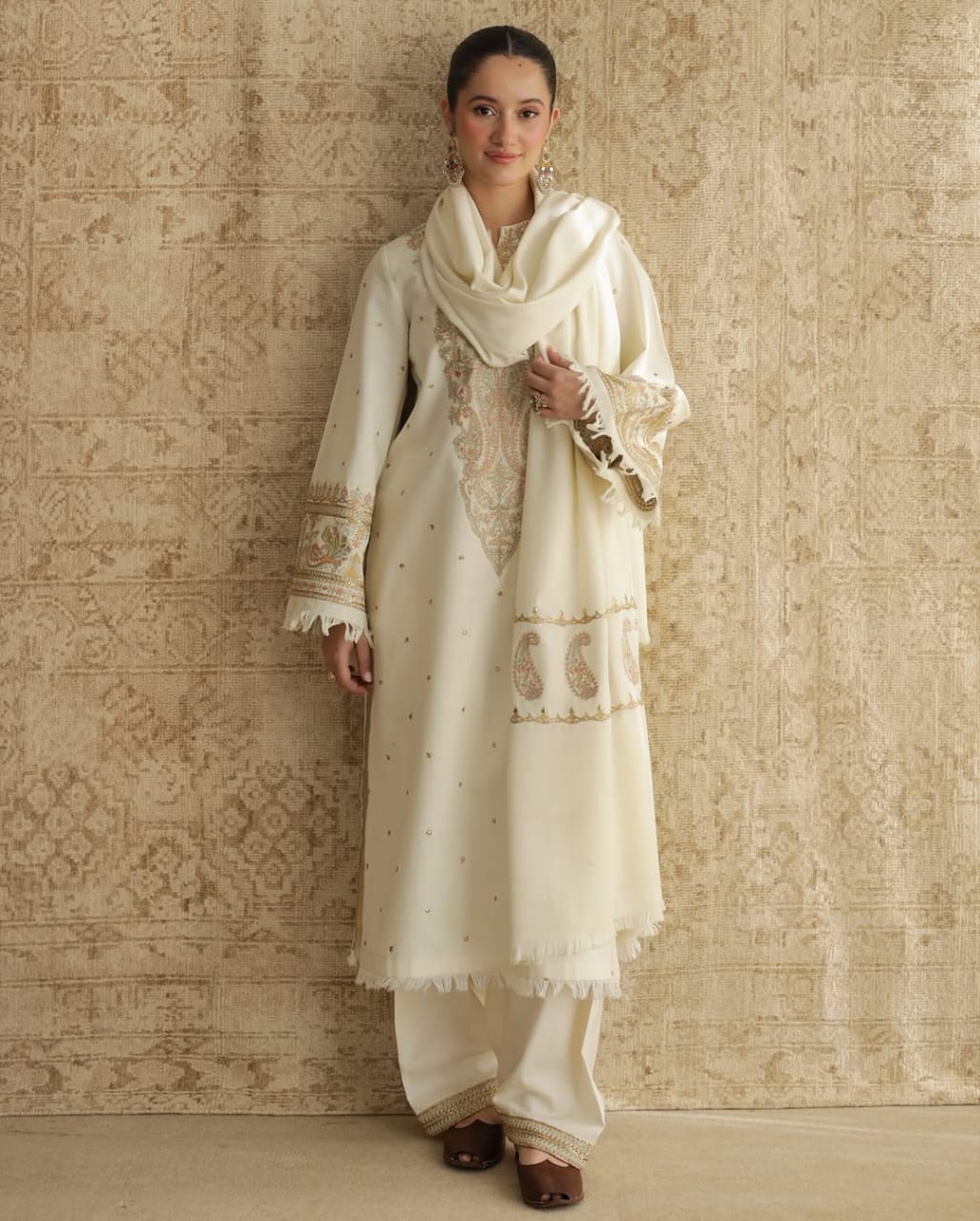 Off White 3-Piece Suit