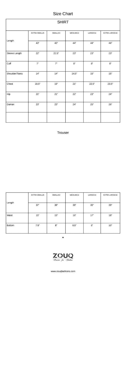 Blue Embroidery Stiched 3-Piece