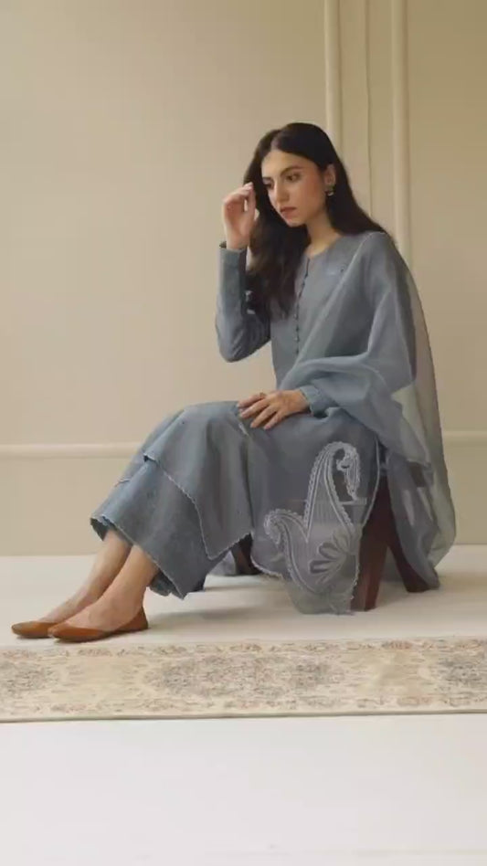 Rang-e- Bahaar |3-piece Stiched Dress