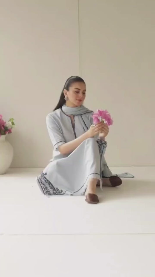 Light Gray (3piece) outfit