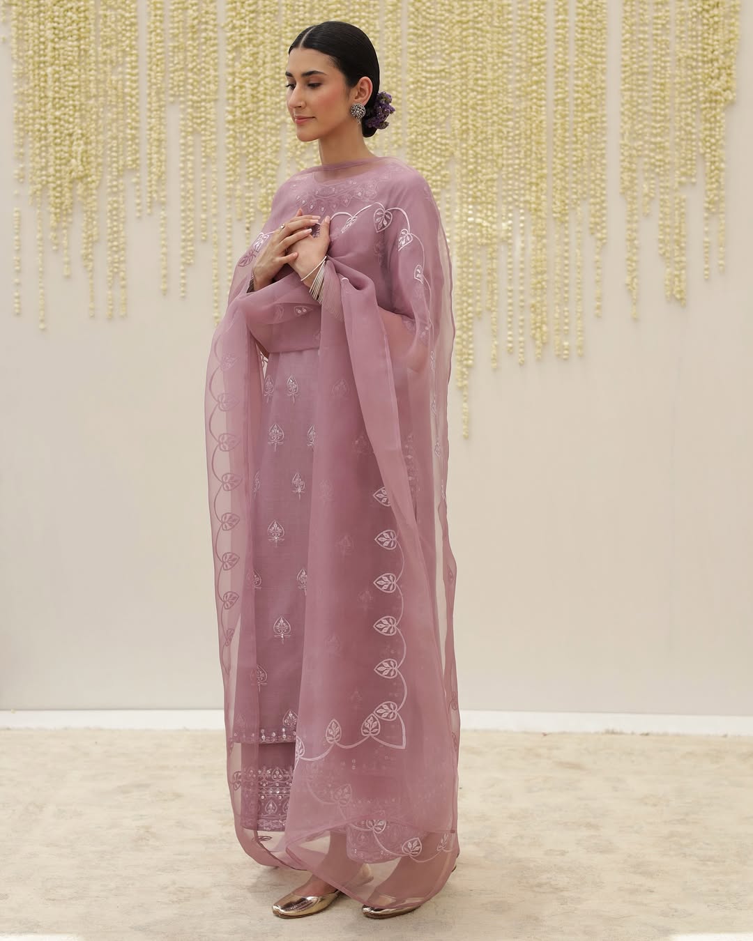 Lilac 💝 Cotton Stitched Dress