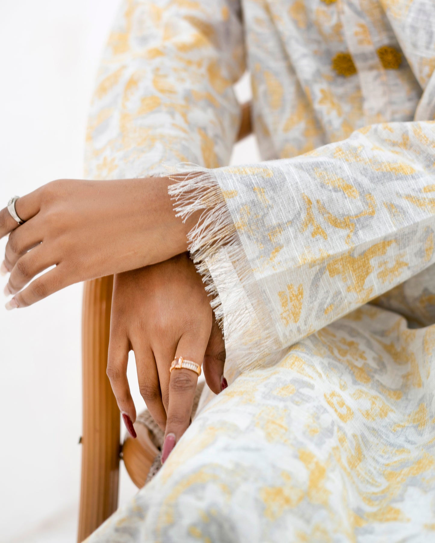 Skin Print Khaddar 2-piece