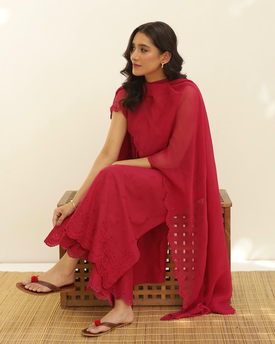 Shocking Pink ✨🦋 Full Sleeve's 3-Piece