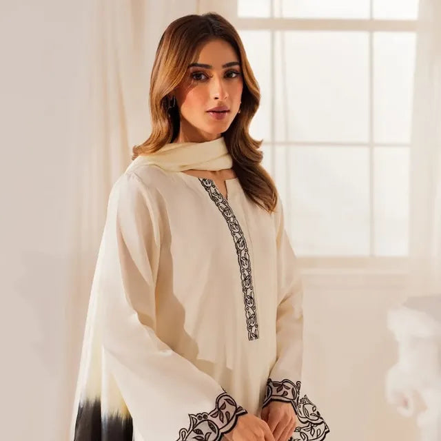 Classic Contrast Stitched outfit