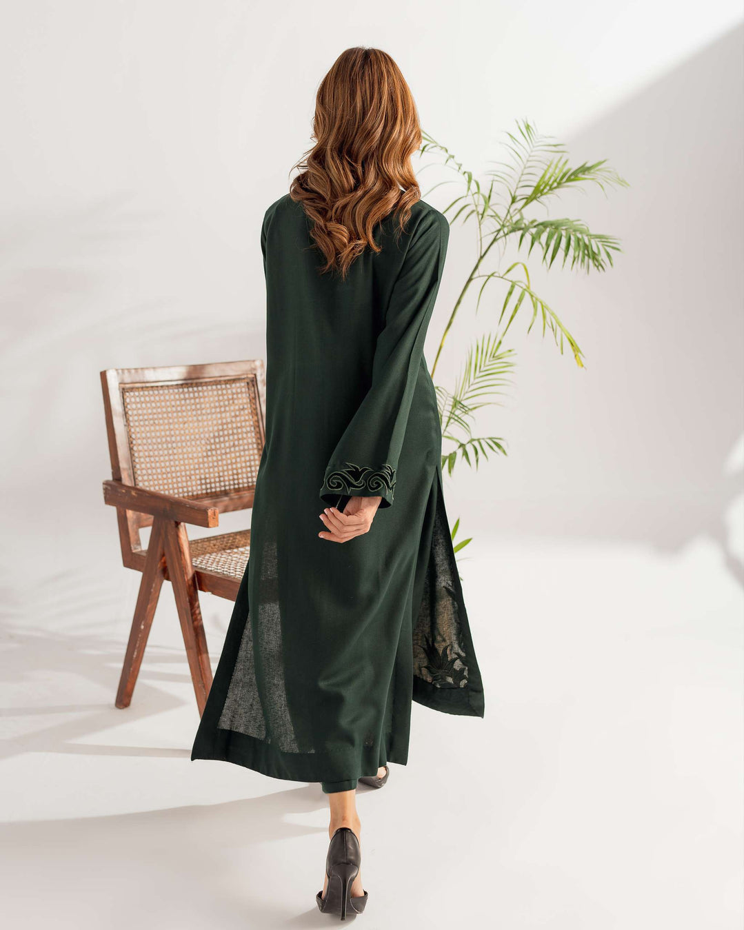 Deep Green Basic Outfit