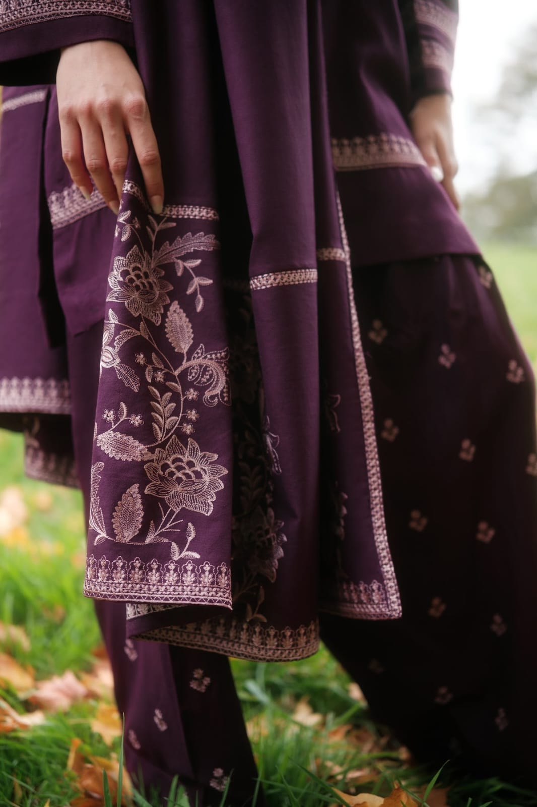 Purple 3 piece outfit