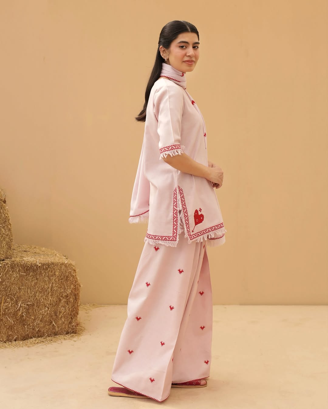 Baby pink (3piece) outfit