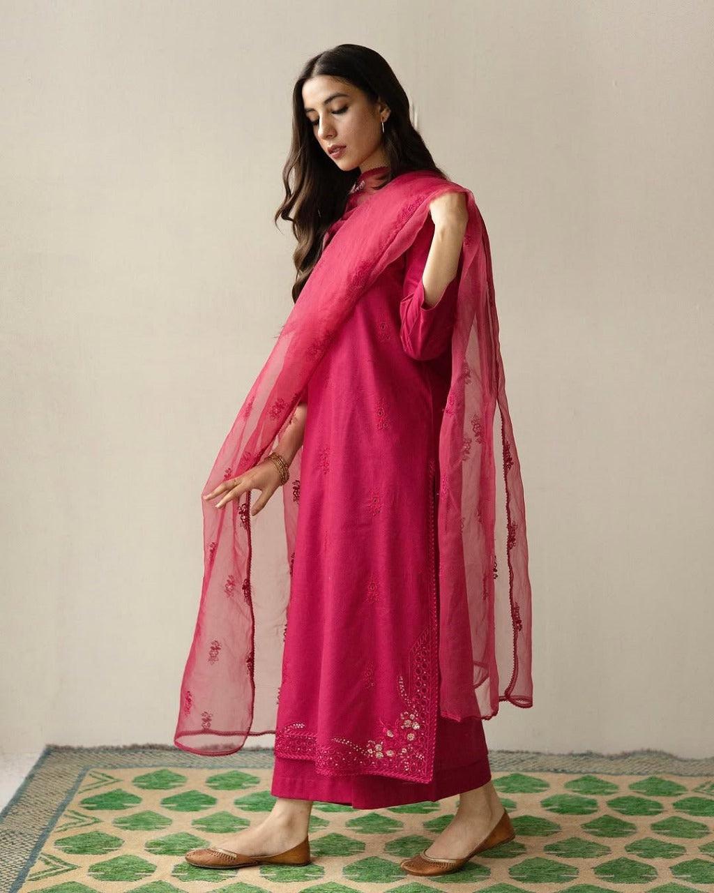 Rose Pink |3-piece Eid Arrival