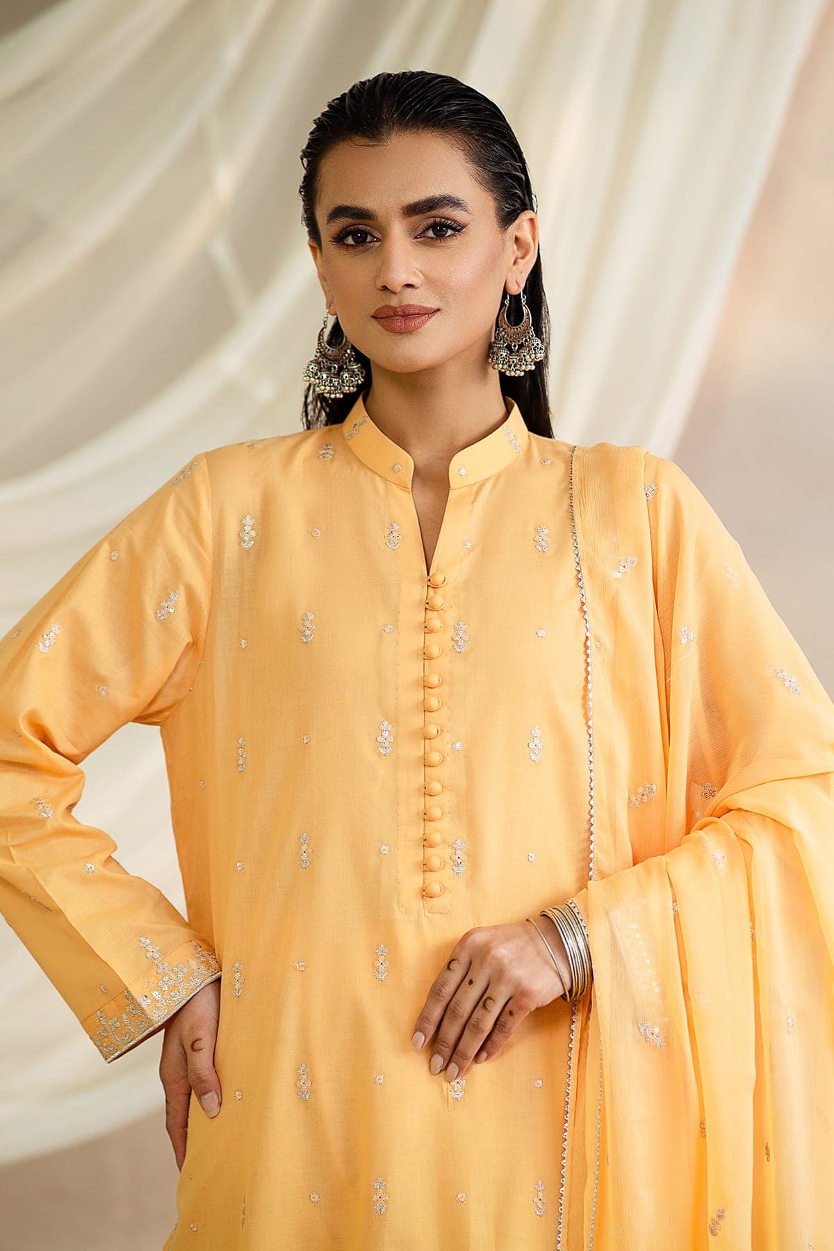 Rang-ja |3-piece Stiched Dress Eid Arrival