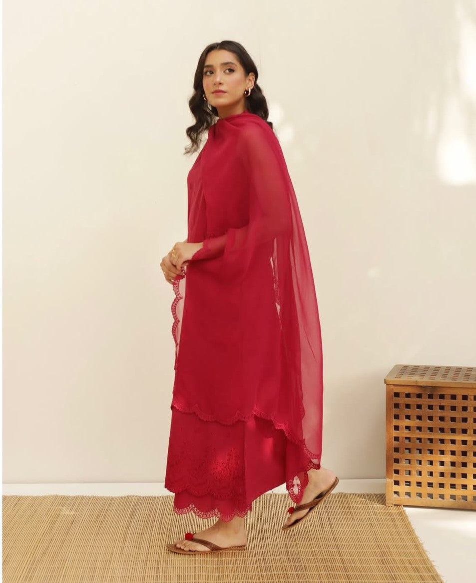 Shocking Pink ✨🦋 Full Sleeve's 3-Piece