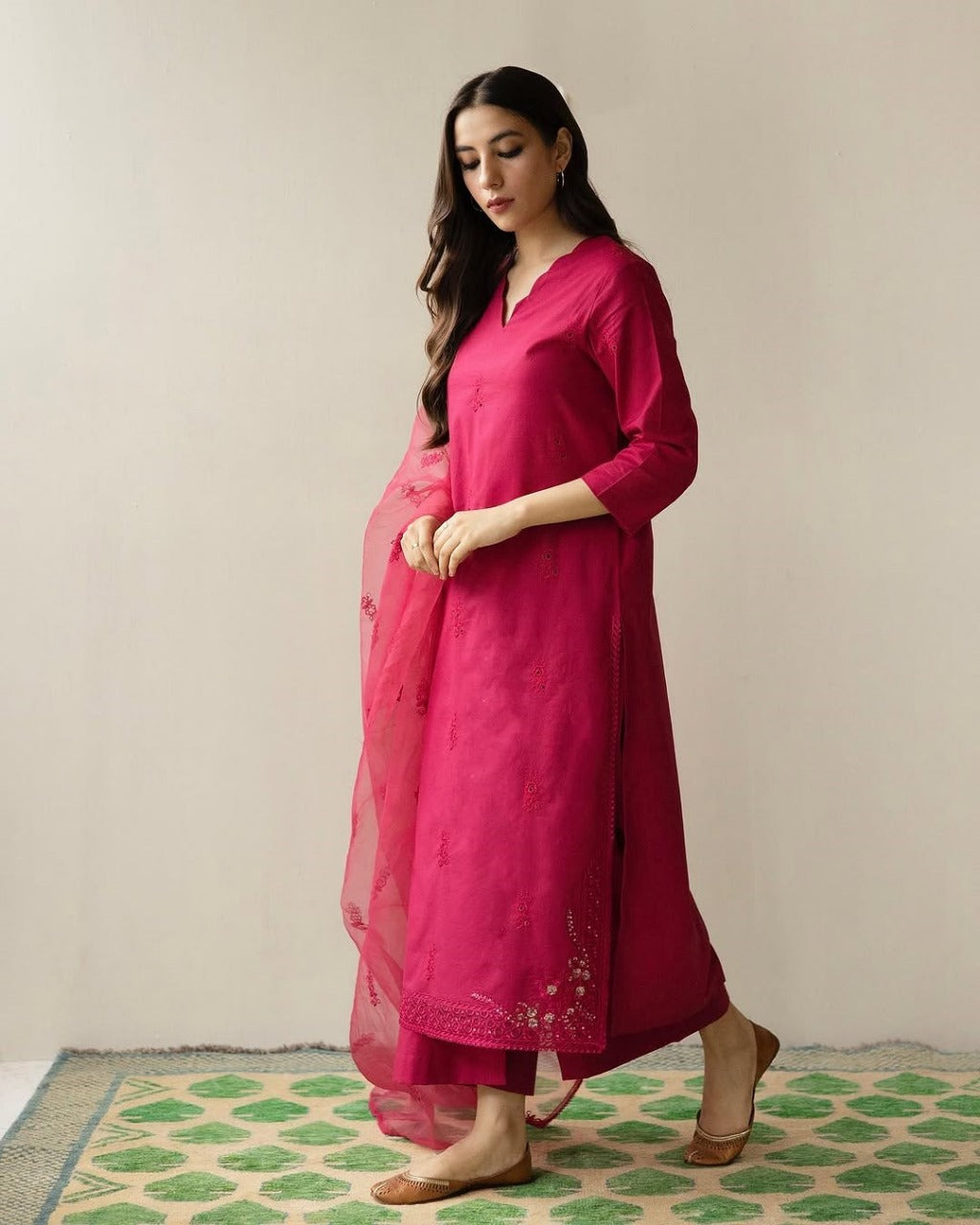 Rose Pink |3-piece Eid Arrival