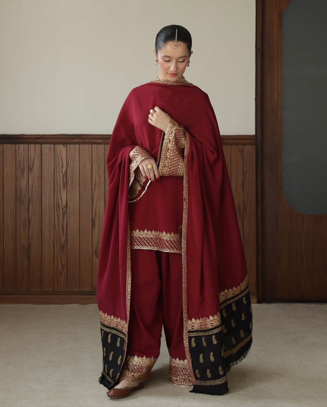 Mehroon Mystic ♥️ Embroidered outfit