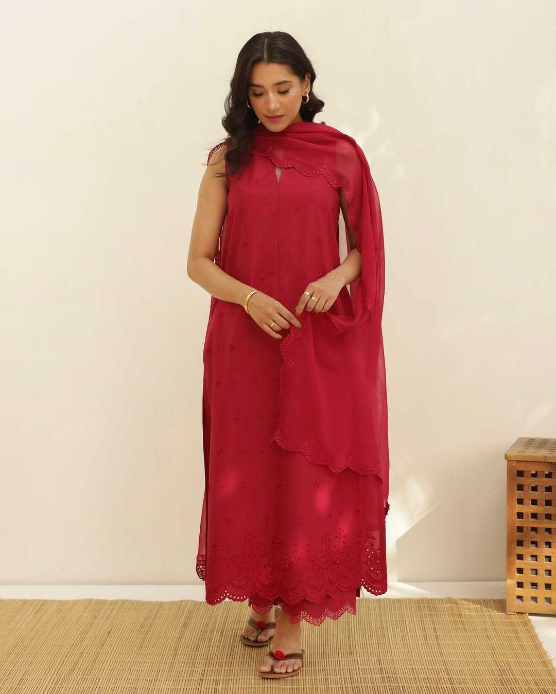 Shocking Pink ✨🦋 Full Sleeve's 3-Piece