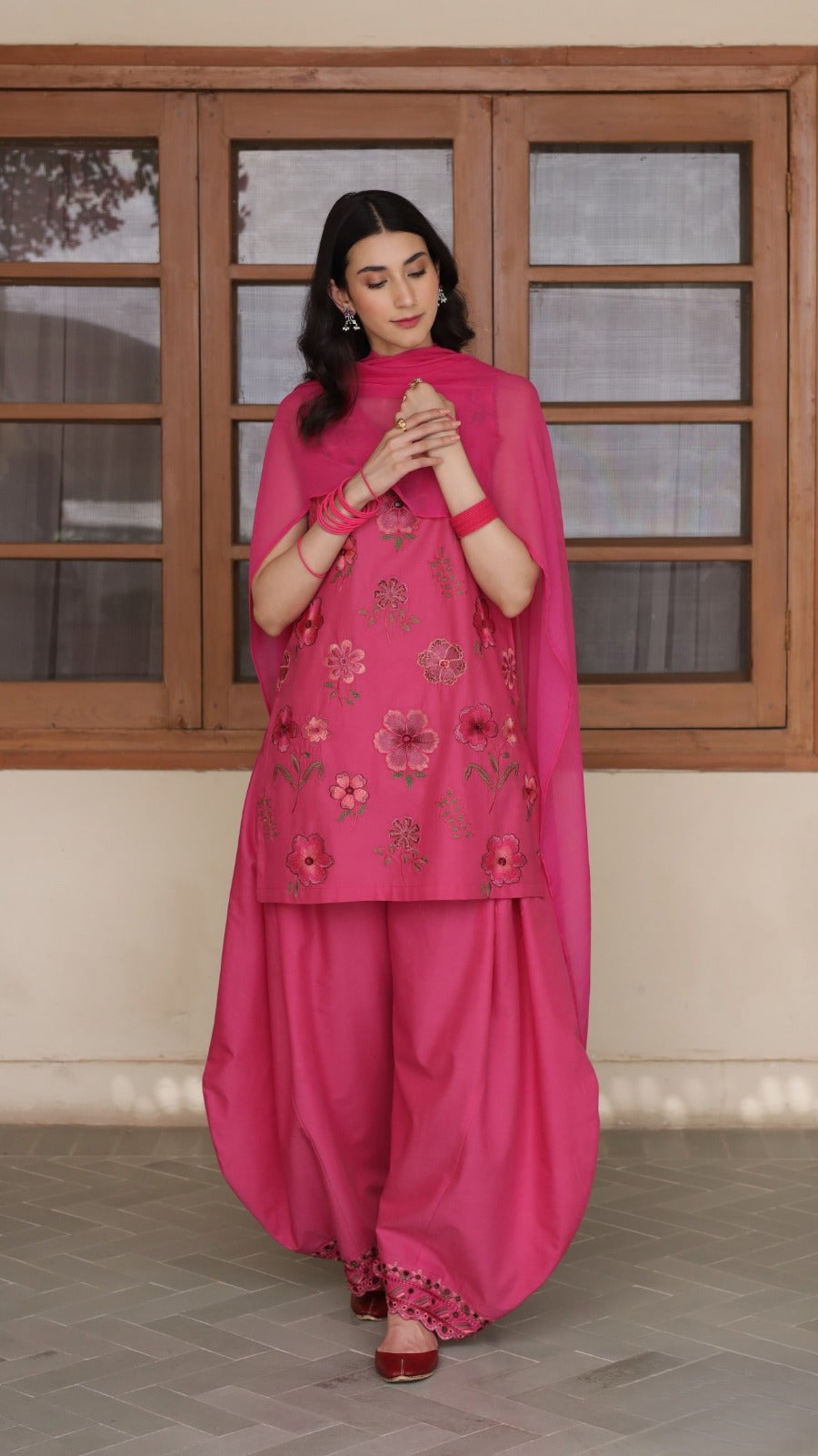 Candy Pink Outfit Full Sleeve's