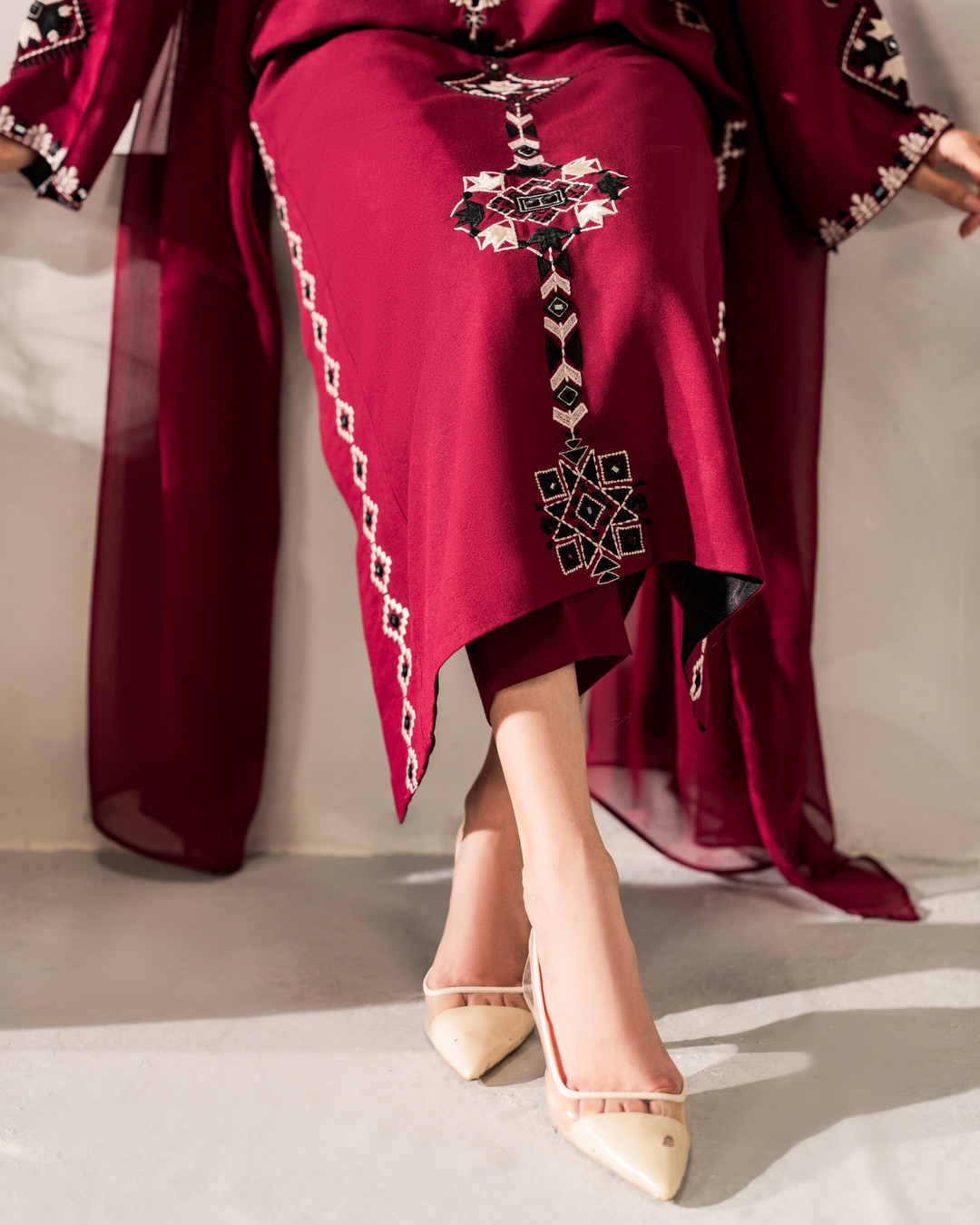 Rosina 3-piece Stitched outfit
