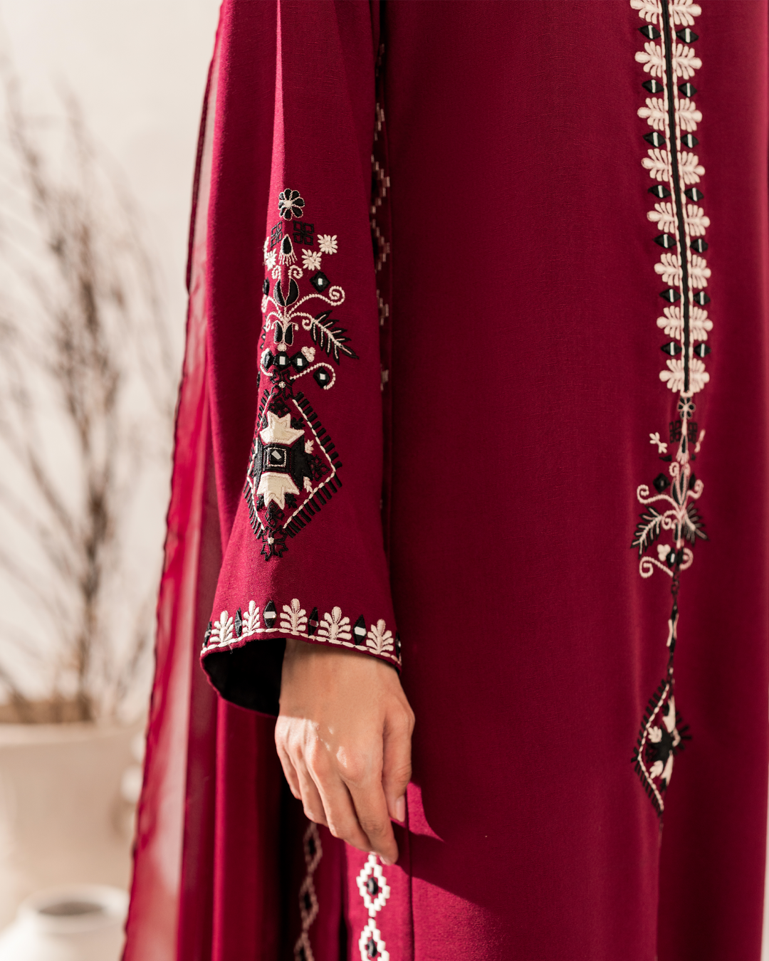 Rosina 3-piece Stitched outfit