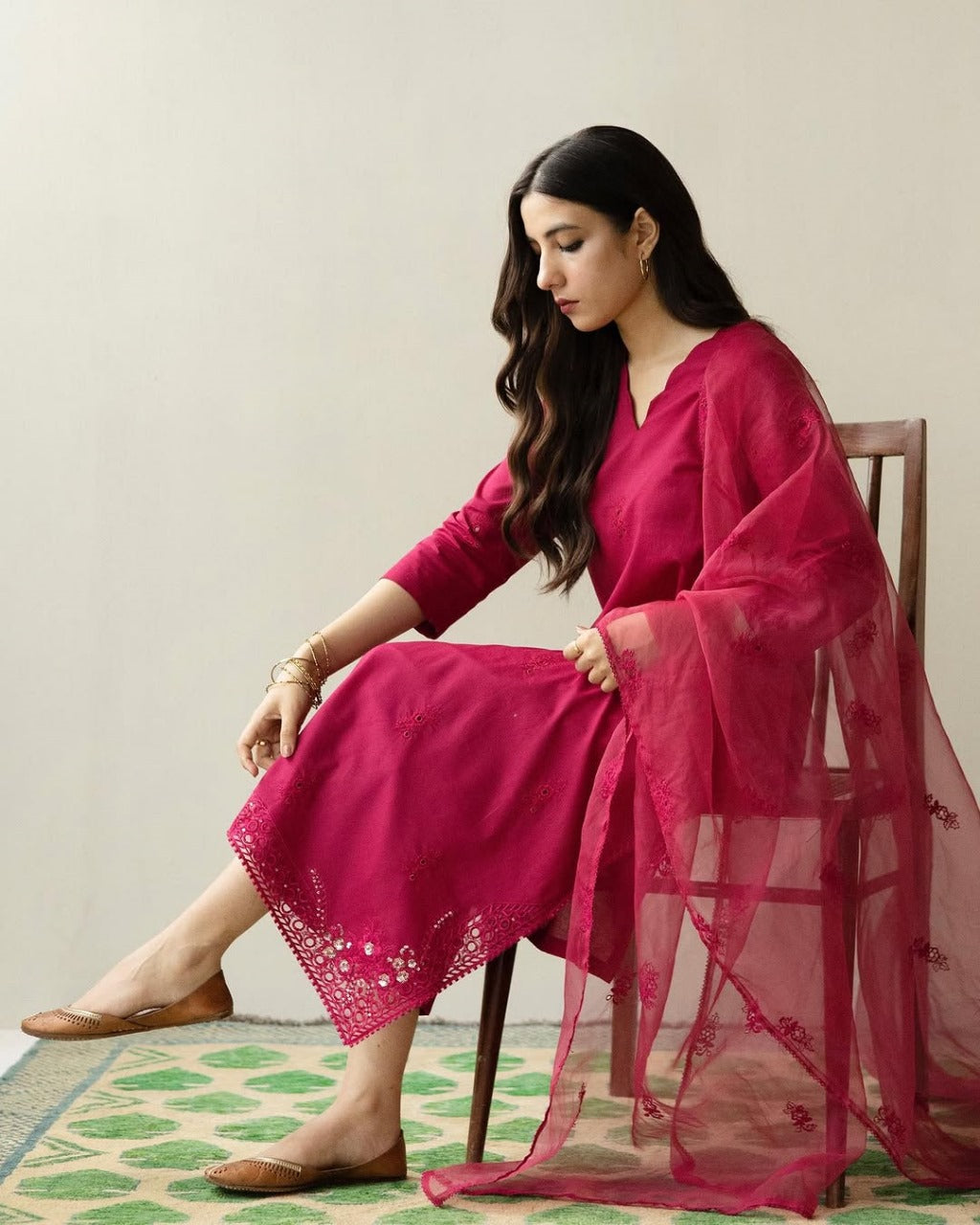 Rose Pink |3-piece Eid Arrival