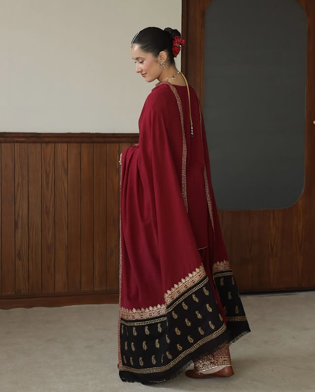 Mehroon Mystic ♥️ Embroidered outfit